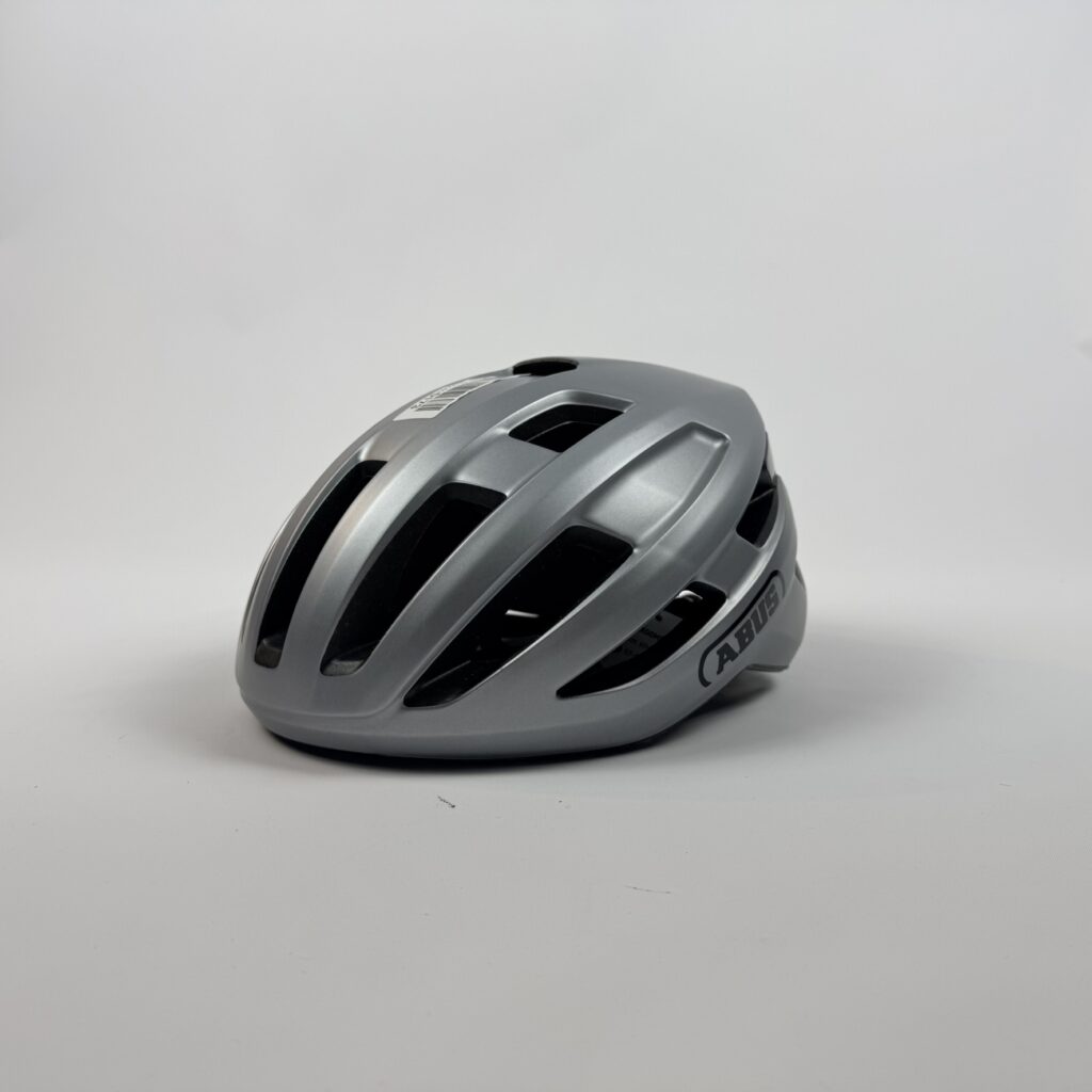 Kask rowerowy ABUS PowerDome | gleam silver | rozmiar L (57–61 cm)