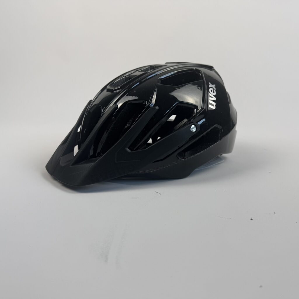 Uvex Quatro – kask rowerowy | czarny | rozmiar 56–61 cm