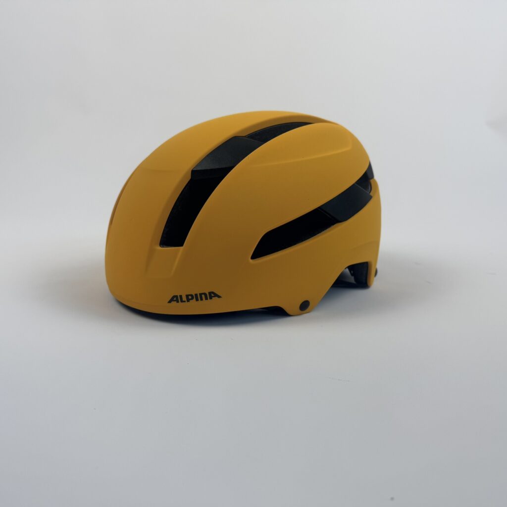 ALPINA Soho – kask rowerowy miejski | Burned Yellow Matt | rozmiar 55–59 cm