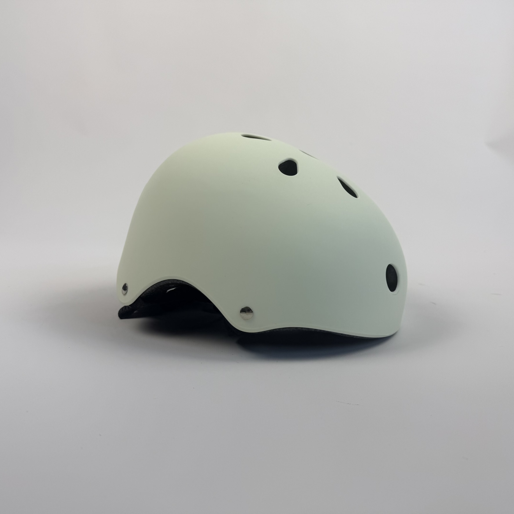 MoMi MIMI – kask rowerowy / dziecięcy | white mat | rozmiar 48-55 - obrazek 2