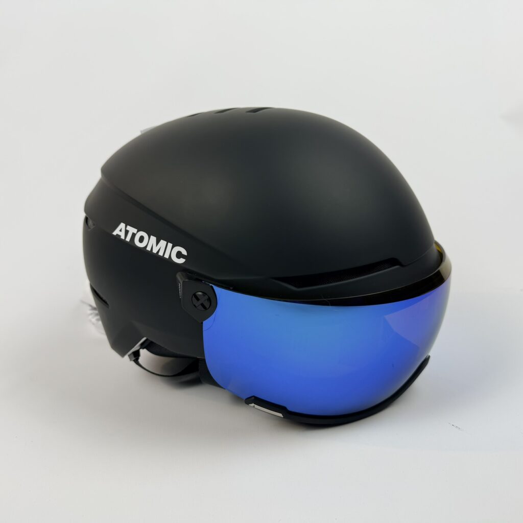 Kask narciarski ATOMIC Savor Visor Stereo z wizjerem | czarny | rozmiar L (59–63 cm)