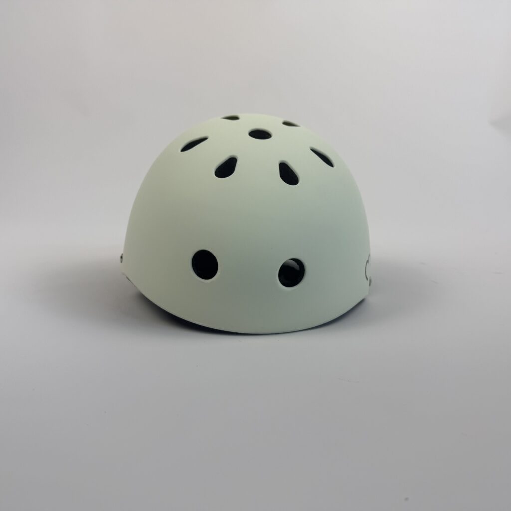 MoMi MIMI – kask rowerowy / dziecięcy | white mat | rozmiar 48-55
