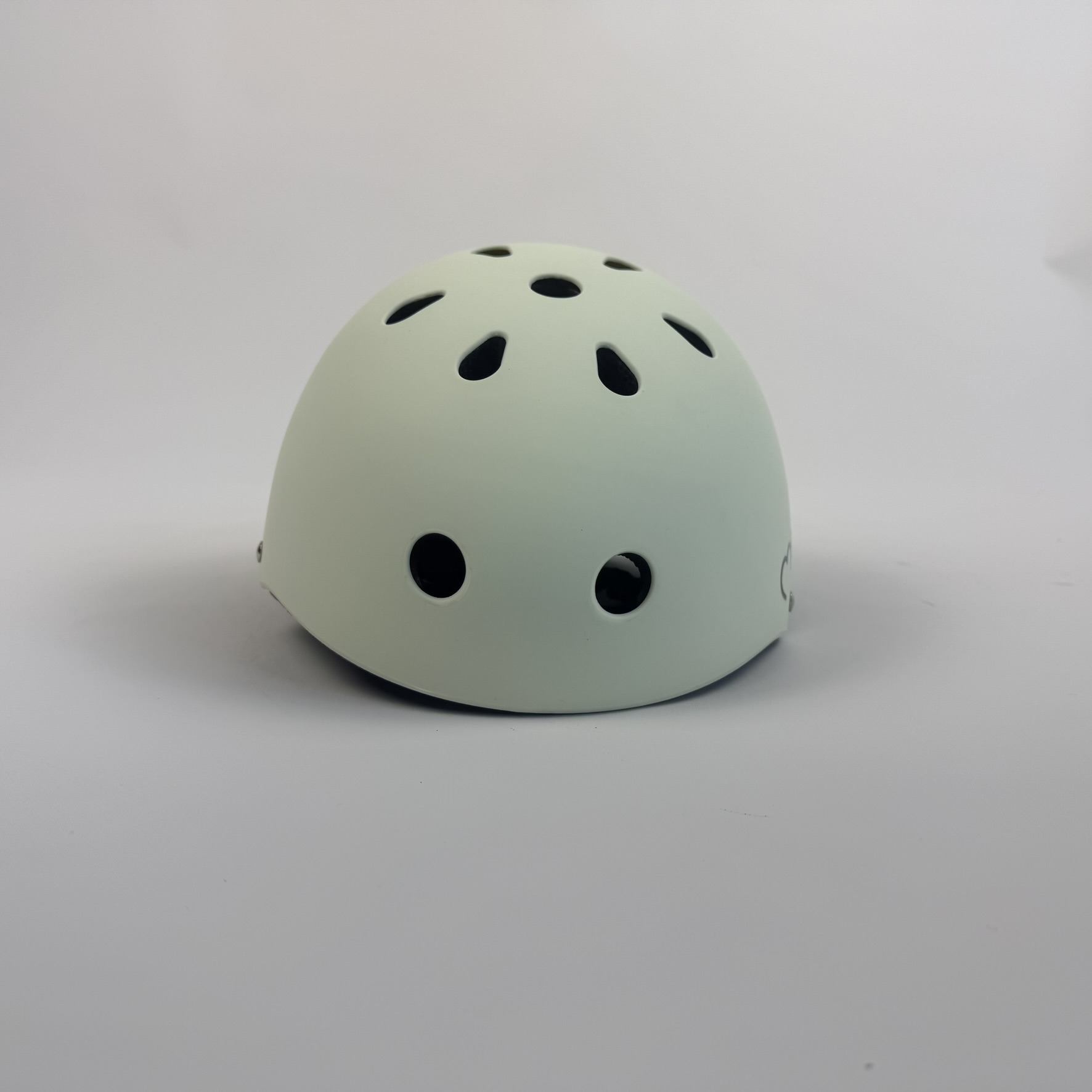 MoMi MIMI – kask rowerowy / dziecięcy | white mat | rozmiar 48-55 - obrazek 3