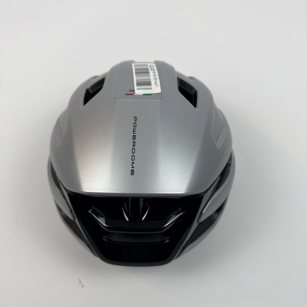 Kask rowerowy ABUS PowerDome | gleam silver | rozmiar L (57–61 cm)
