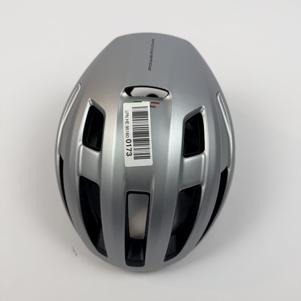 Kask rowerowy ABUS PowerDome | gleam silver | rozmiar L (57–61 cm)