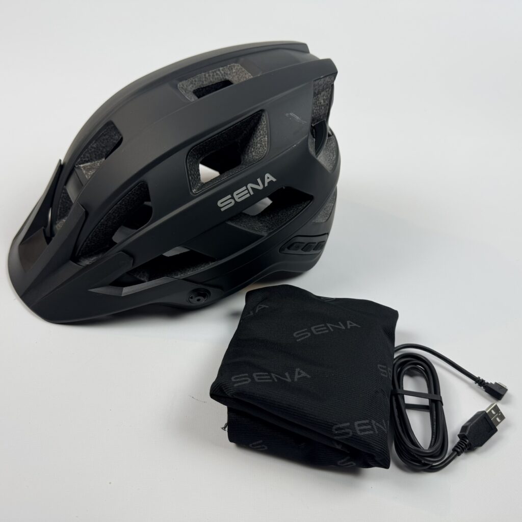 SENA M1 – inteligentny kask rowerowy MTB z interkomem | czarny | rozmiar M (55–59 cm)
