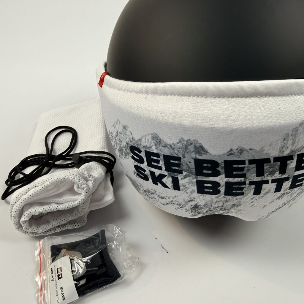 Kask narciarski ATOMIC Savor Visor Stereo z wizjerem | czarny | rozmiar L (59–63 cm)