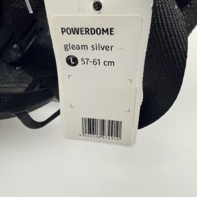 Kask rowerowy ABUS PowerDome | gleam silver | rozmiar L (57–61 cm) - obrazek 8
